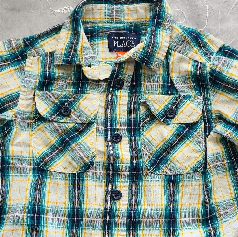 The Childrens Place stylish plaid